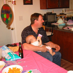 Aeryn Eating a Cup.JPG