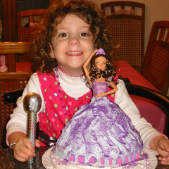 Anastasia and Her Cake.JPG