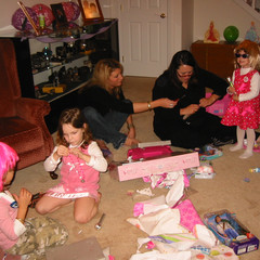 Trying the Presents Out.JPG
