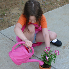 Aubri Waters Her Plant.jpg