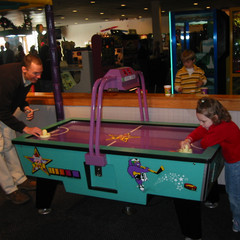 Aubri and Uncle Dave Play Skeeball.jpg