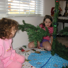 Aubri and An Hard at Work.JPG