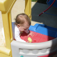 Aeryn Elizabeth Finds an Egg.JPG