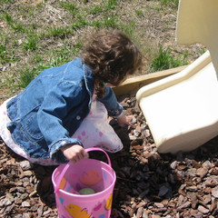 Ana Finds an Egg.JPG