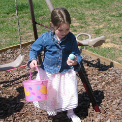 Aubri Finds an Egg.JPG