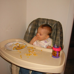 Aeryn Eats Like a Big Girl.JPG