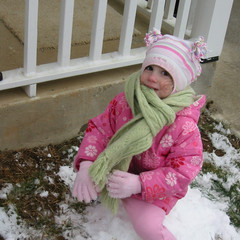 Ana Looks Frozen - Time to Go In.JPG
