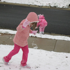 Venturing Out in the Snow.JPG