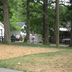 Aubri Goes Around the Track.JPG