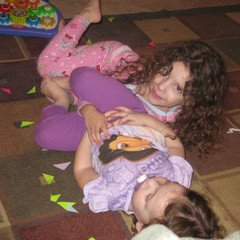 Ana and Aeryn Play.JPG