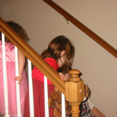Chillin on the Stairs.JPG