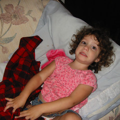 Ana Protests the Blanket.JPG