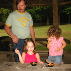 Aubri Shares Her Strawberries.JPG