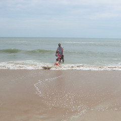 Ana Runs Out.JPG