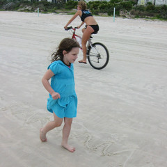 Aubri Walks on the Beach.JPG