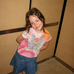 Aubri in the Elevator.JPG