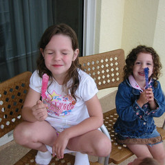 Enjoying Rock Candy.JPG