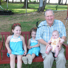 Gerald and the Girls on the Swing.JPG