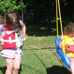 Swing Time at the Lake.JPG